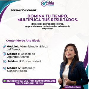 DOMINA TU TIEMPO, MULTIPLICA TUS RESULTADOS.